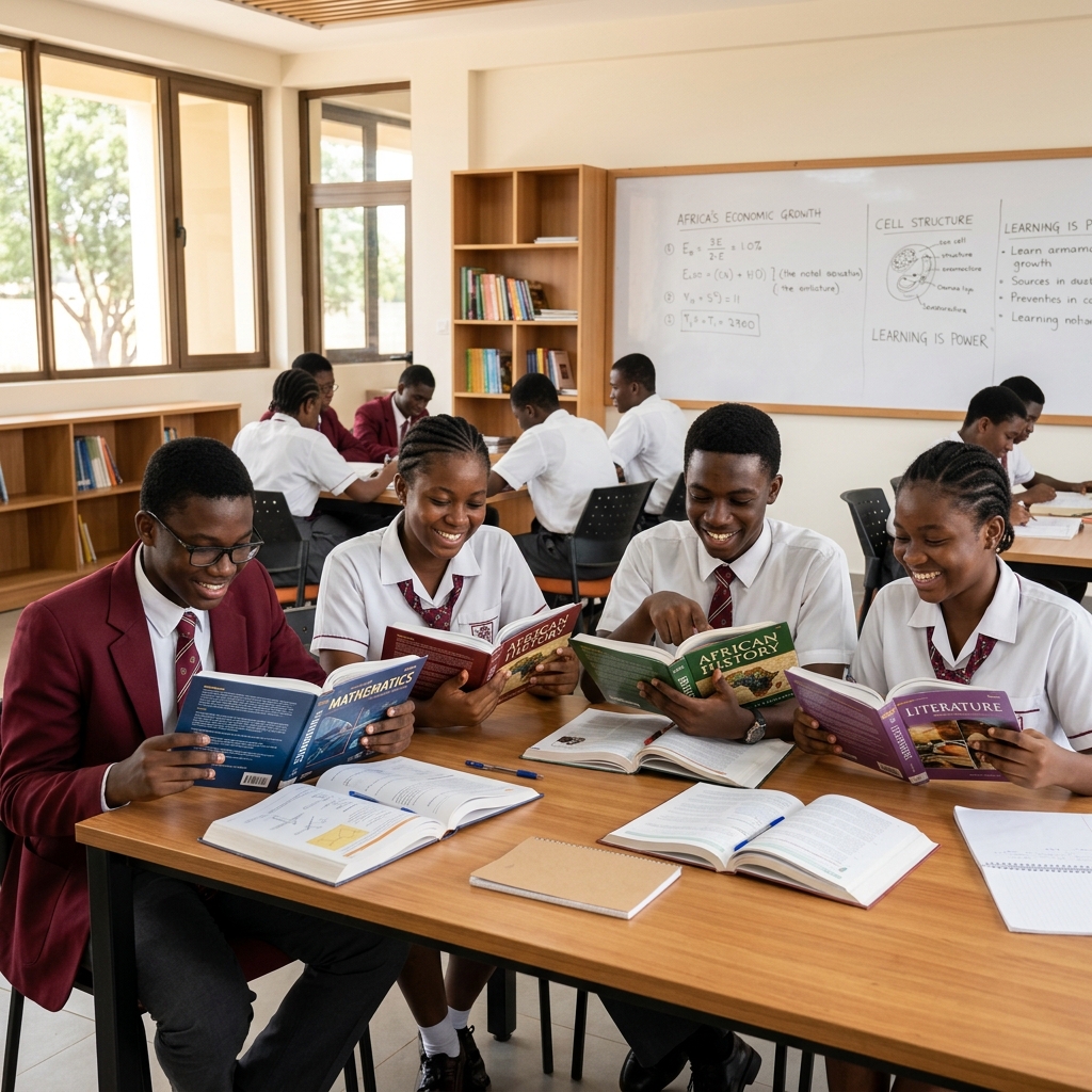 Students studying with Ter-ror Series